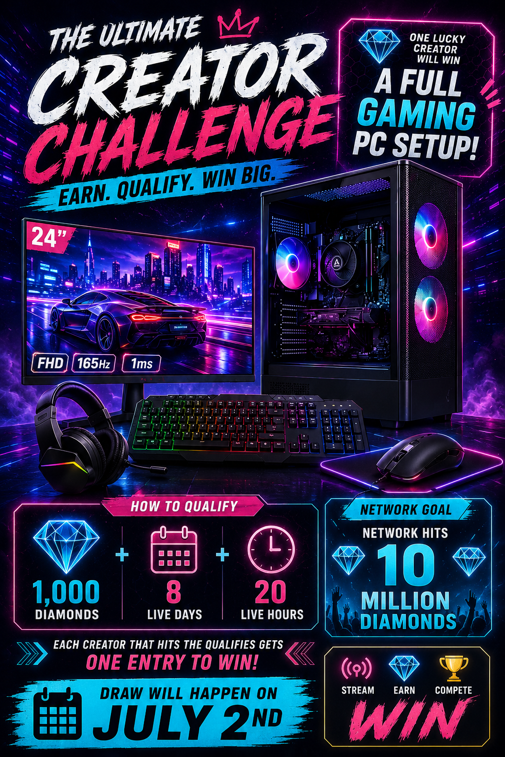 June - Win a Gaming PC
